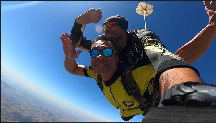 Pular de paraquedas no Rio de Janeiro