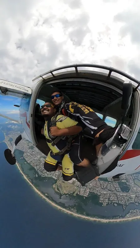 Salto de paraquedas para pessoas com medo no Rio de Janeiro